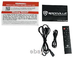 Système de haut-parleur subwoofer audio domestique Rockville HOME ARRAY 100 alimenté avec Bluetooth