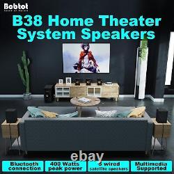 Systèmes de son surround 5.1 Haut-parleurs de système de cinéma maison pour TV Subwoofer Stéréo