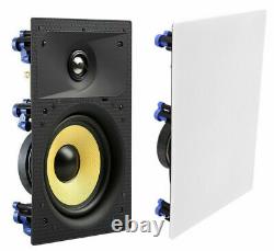 Tdx 5.1 Surround Sound Home Theater System, 6.5 Haut-parleurs Muraux, 10 Subwoofer