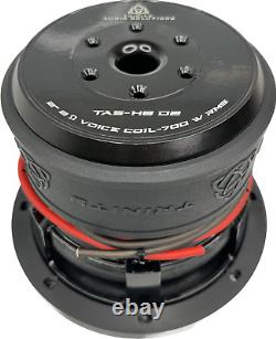 Trinité Audio Tas-h8-d2 8 1500w Sub Double 2-ohm Voiture Subwoofer Bass Haut-parleur Nouveau