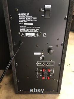 Yamaha SW-P201 Caisson de basses amplifié pour son surround avec mini haut-parleurs