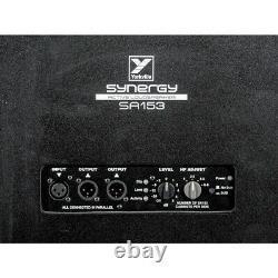 Yorkville Synergy Sa315s Array Bass Reflex Live Sound Powered Subwoofer 13000w