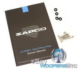 Zapco Z-3kd II Monoblock 3000w Rms Haut-parleurs Subwoofers Classe D Ampli Basse